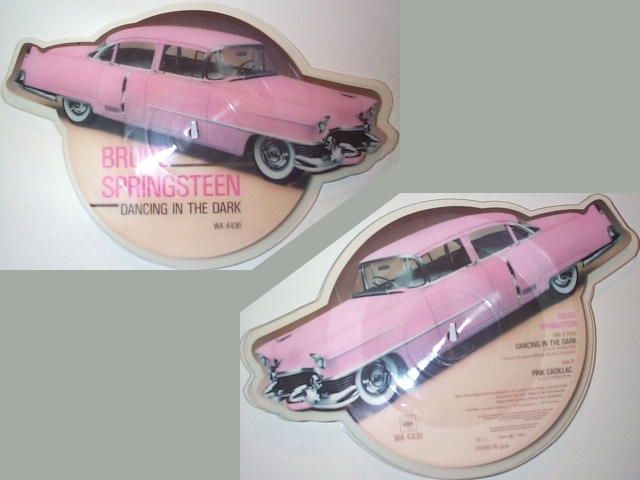 Bruce Springsteen - DANCING IN THE DARK / PINK CADILLAC (PICTURE)